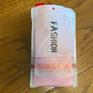 Womens sparkle rhinestone fishnets 2 pack